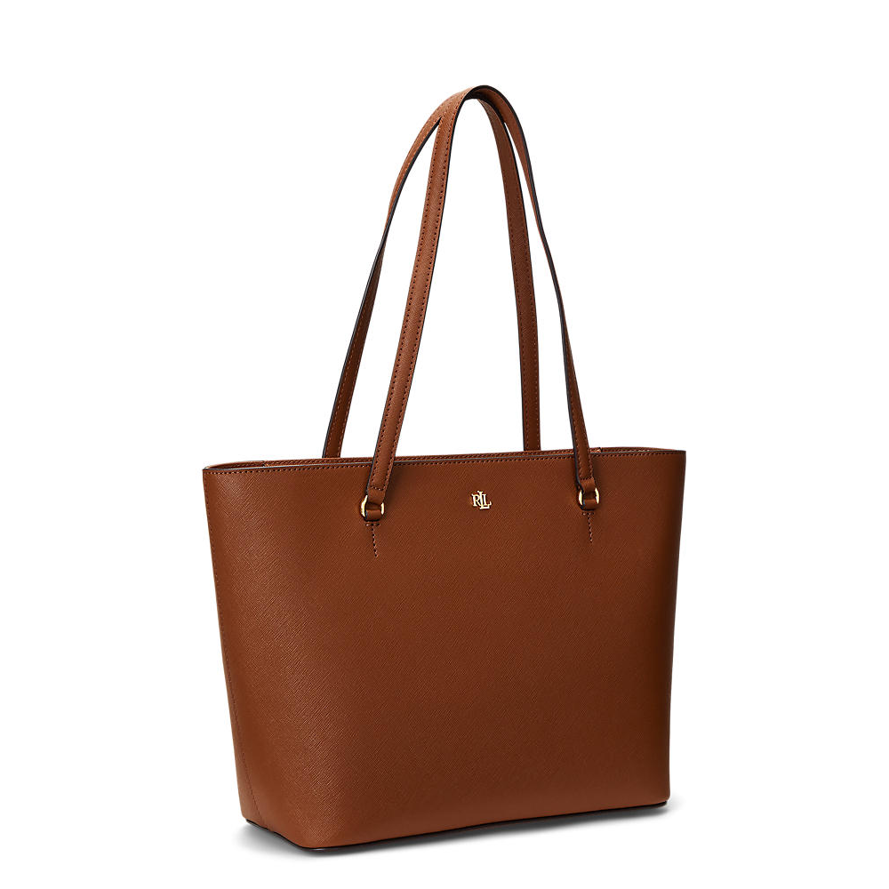 Ralph lauren brown leather bag top